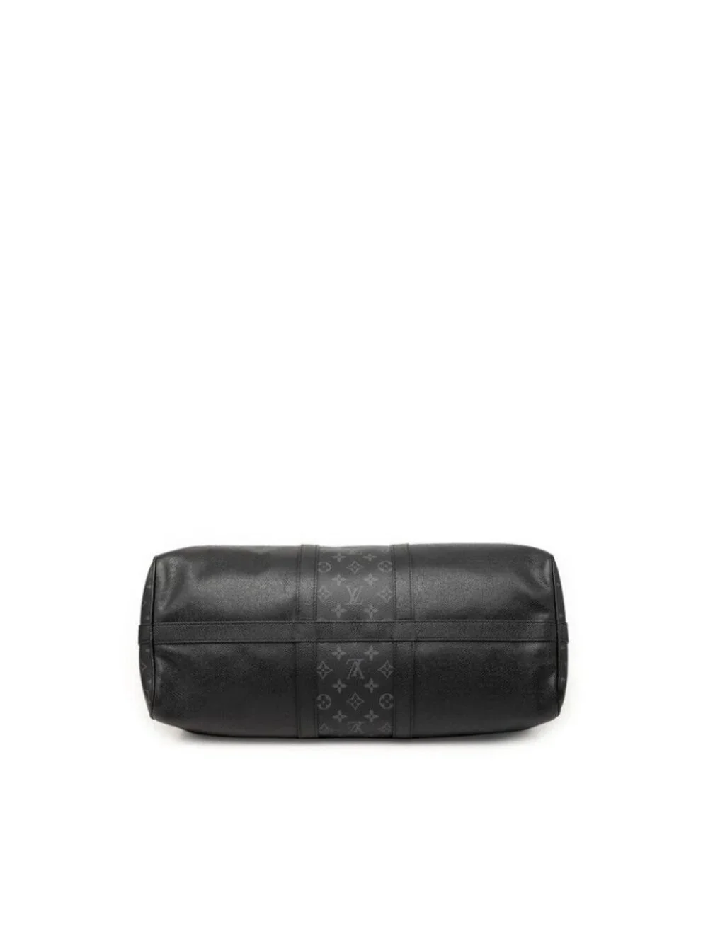 Louis Vuitton Taigarama Keepall Bandouliere 50 Boston Bag 2-Way Noir Black Gray